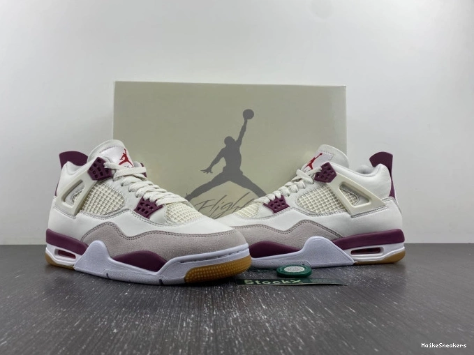 MaikeSneakers Jordan 4 Sapphire SB DR5415-102 x Red 0712